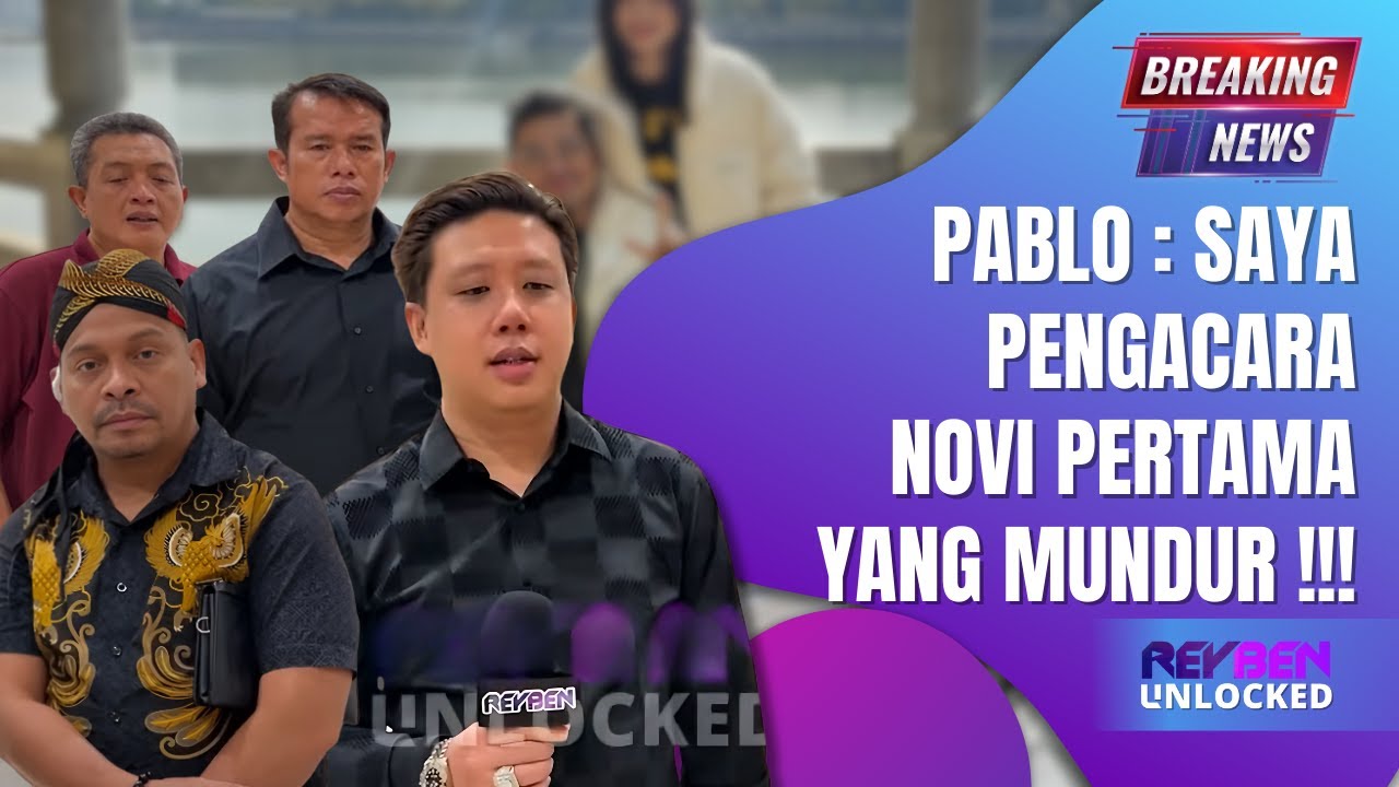 Pablo Benua Tanggapi Mundurnya Irjen. Pol. (Purn) Ricky Sitohang Sebagai Pengacara Novi