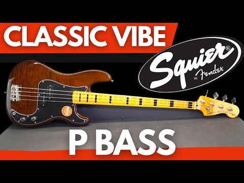 Squier CLASSIC VIBE 70s Precision Bass FULL DEMO