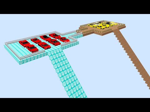 1$ FAKİR UZAY RAMPA VS 1000$ ZENGİN UZAY RAMPA 😱 - Minecraft