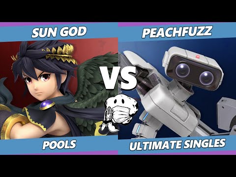 GOML 2020 SSBU - sun_god (Dark Pit) Vs. PeachFuzz (ROB) Ultimate Pools