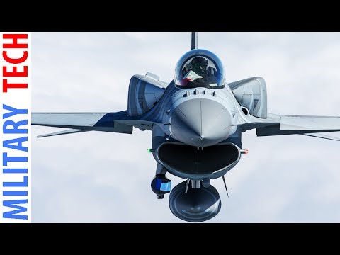 US Air Force F-16 Fighting Falcon in Action