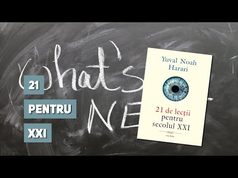 Semn de Carte Ep. 16 - Yuval Noah Harari - 21 de lectii pentru secolul XXI