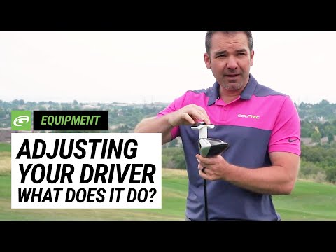Adjusting your driver: what does it do?