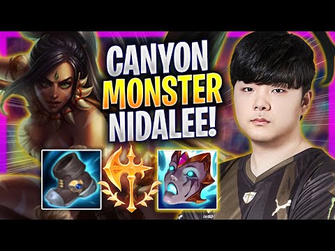 CANYON IS A MONSTER WITH NIDALEE! - GEN Canyon Plays Nidalee JUNGLE vs Sejuani! | Season 2024