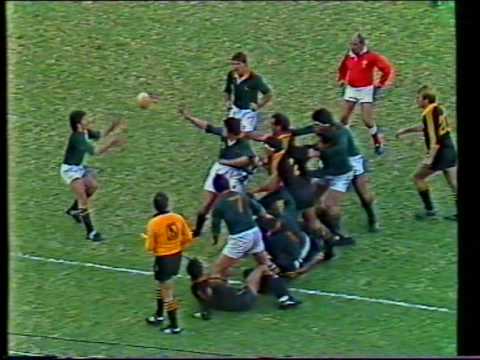 Four 1986 Springbok Tries