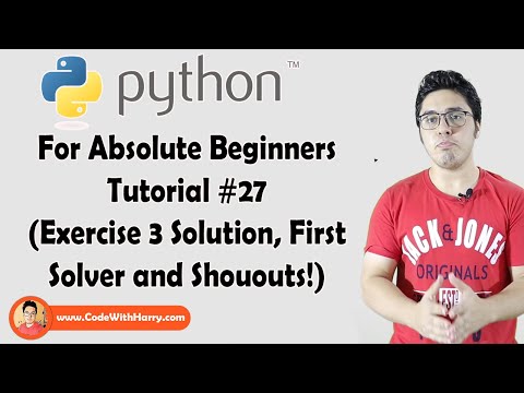 Python Exercise 3 Solution | Python Tutorials For Absolute Beginners In Hindi 27