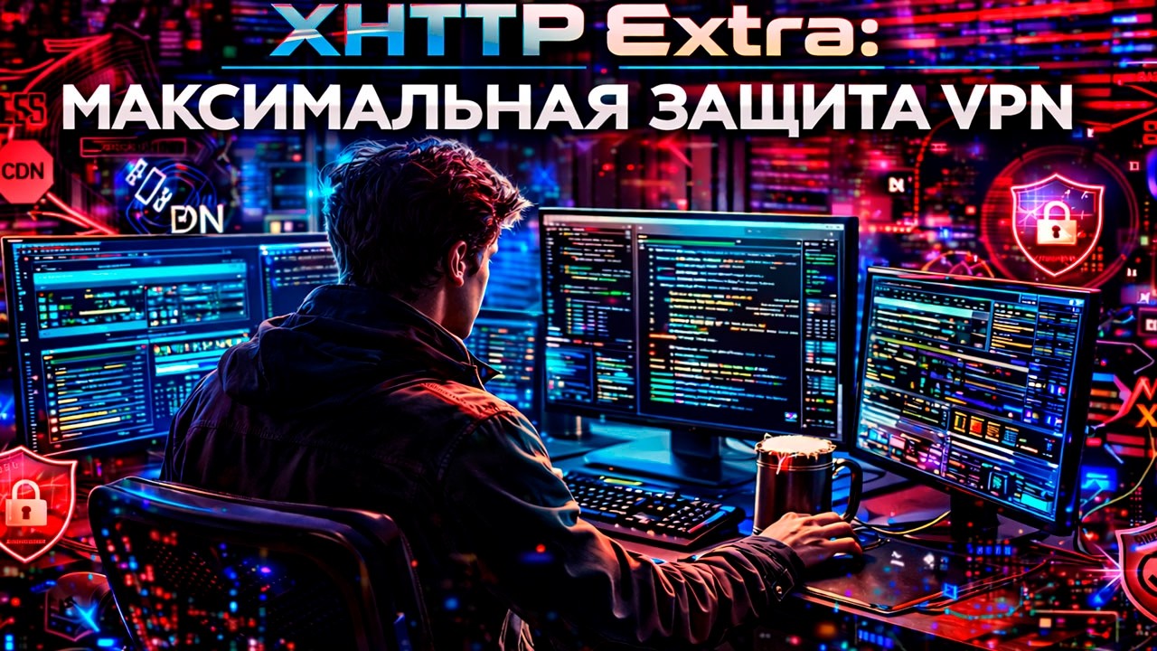 XHTTP Extra + VLESS Xray Максимальная Защита VPN