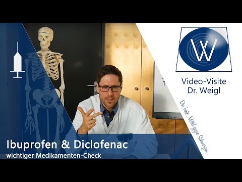 Painkillers Ibuprofen & Diclofenac - Effects and Side Effects // YOUR Medication Check