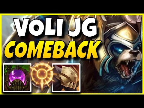 How To Carry When Behind Early. | Volibear Jungle| | Educational | League of Legends