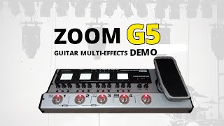 Video thumbnail for Zoom G5 Promo Demo by Guitar Gear Spot