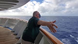 Grand Princess Sea Day Lower Levels Ship Tour