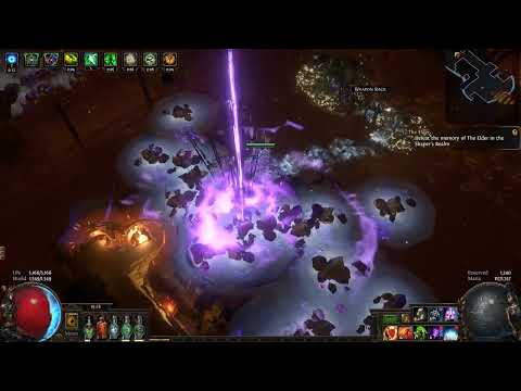 PoE 3.19 - T16 Forge of the Phoenix - Occultist Hexblast Crit