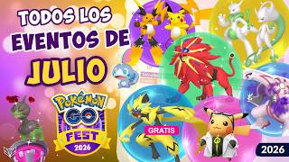 😱 ¡PERO QUÉ BARBARIDAD DE MES! ASÍ SERÁ JULIO EN POKÉMON GO [Neludia]
