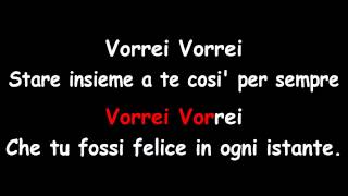 Vorrei - Lunapop (KARAOKE) HD