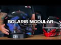 Z1R Adult Solaris Modular Helmet Modular | 3XL 4XL | Dark Gray Black Satin Silver Red White Black