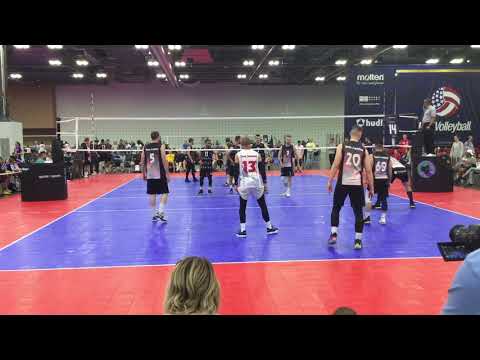 USAV Nationals 2019 | Team Freedom AA 2 - 1 Team LVC Black (Full Match)