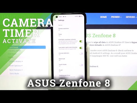 How to Set Camera Timer in ASUS ZenFone 8 – Camera Countdown Optionr