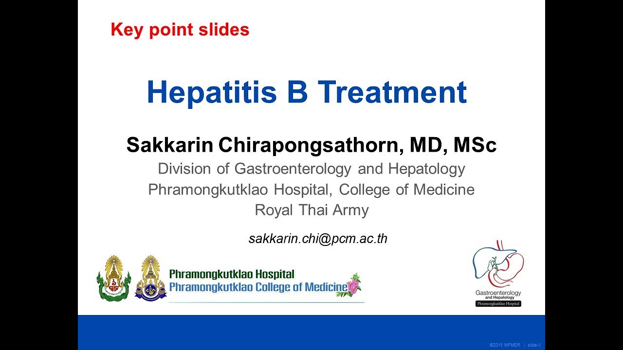 Chronic hepatitis B for internal medicine resident