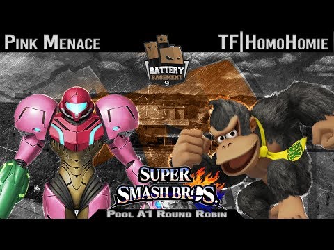 Pink Menace (Samus) v TF|HomoHomie (Donkey Kong) - Pool A1