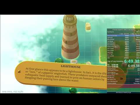 A Monster's Expedition 100% Speedrun in 2:01:18