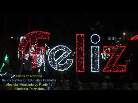 Alumbrado Navideño Filadelfia, Caldas 2025
