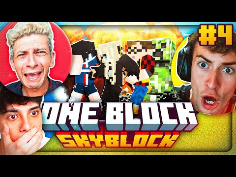 L'INCIDENTE di STEPNY e PARRINS! ONEBLOCK SKYBLOCK EP.4