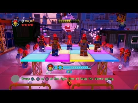 The LEGO Movie Videogame - Bricksburg Construction 100% Guide (Gold Instruction Pages/Pants)