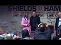 CLAREESA SHIELDS  VS CHRISTINA HAMMER  - FULL POST FIGHT PRESS CONFERENCE LIVE