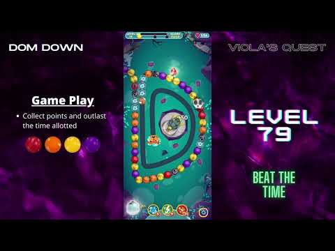 Viola's Quest 🟣🟠🔴 / Level 79 / Dom Down