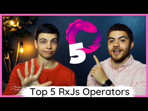 Top 5 Most Common RxJs Operators | RxJs Map, RxJs Tap, RxJs SwitchMap, RxJs TakeUntil, RxJs Filter