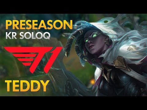 Preseason: T1 Teddy - Senna Bot Lane - KDA 16/2/10