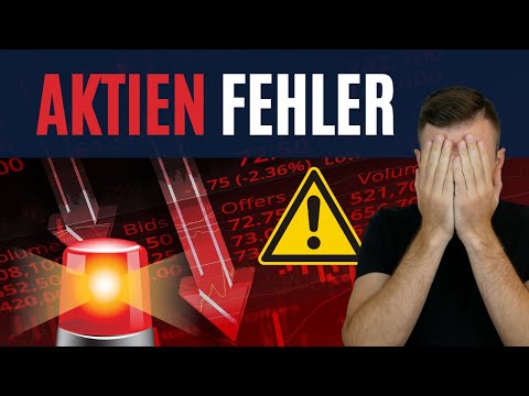 Die 7 größten Fehler beim Aktien kaufen (2022) | Anfänger Tutorial