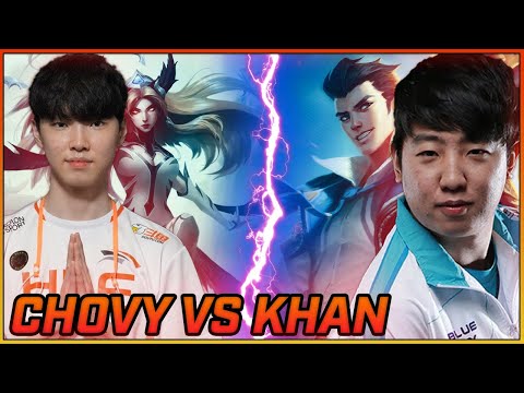 CHOVY VS KHAN TOPLANE - TRACKING THE PROS - CAEDREL