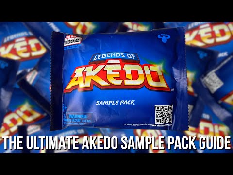 The Only Akedo Sample Pack Opening Video You Need (Besides The Other Ones We Made (Watch Those Too))