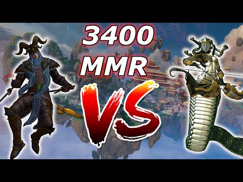 Two 3.4k MMR Players Fight On The Battlefield! - Season 8 Masters Ranked 1v1 Duel - SMITE