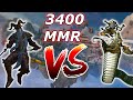 Two 3.4k MMR Players Fight On The Battlefield! - Season 8 Masters Ranked 1v1 Duel - SMITE