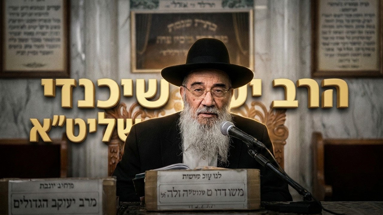 הרב יעקב שיכנזי  •  דיני חציצה בטבילה