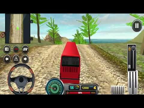 Uphill offroad bus driving simulator #1 - car games - Android Gameplay