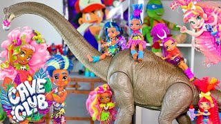 Unbox | New Cave Club Episode Mattel Toy Doll Unboxing | Meet Tella Fernessa Slate Roaralai Emberly