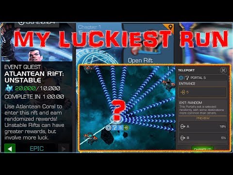 MCOC: My Luckiest Unstable Run On Atlantean Rift Event Quest