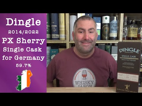 Dingle PX Sherry Single Cask for Germany 2014/2022 with 59.7% Irish Whiskey Review by WhiskyJason