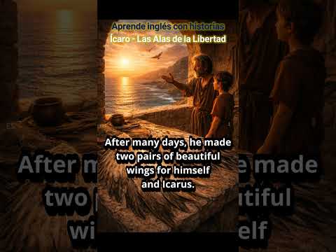 Ícaro - Las Alas de la Libertad | Aprende inglés con historias del mundo📖