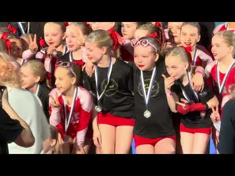 Super 2 2025 – Cheer Minit Level 2 – Top 3 -palkintojenjako