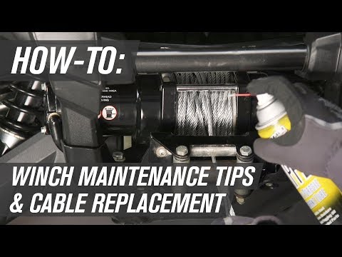 ATV & UTV Winch Maintenance Tips & Cable Replacement