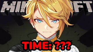 【MINECRAFT SPEEDRUN】TODAY IS THE DAY【NIJISANJI EN | Yu Q. Wilson】