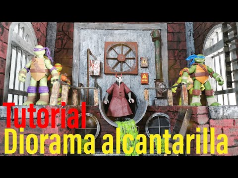 👉💥💥 Haz TU MISMO el MEJOR DIORAMA de ALCANTARILLA para tus figuras de acción. MUY ECONOMICO. 2020💥💥👈