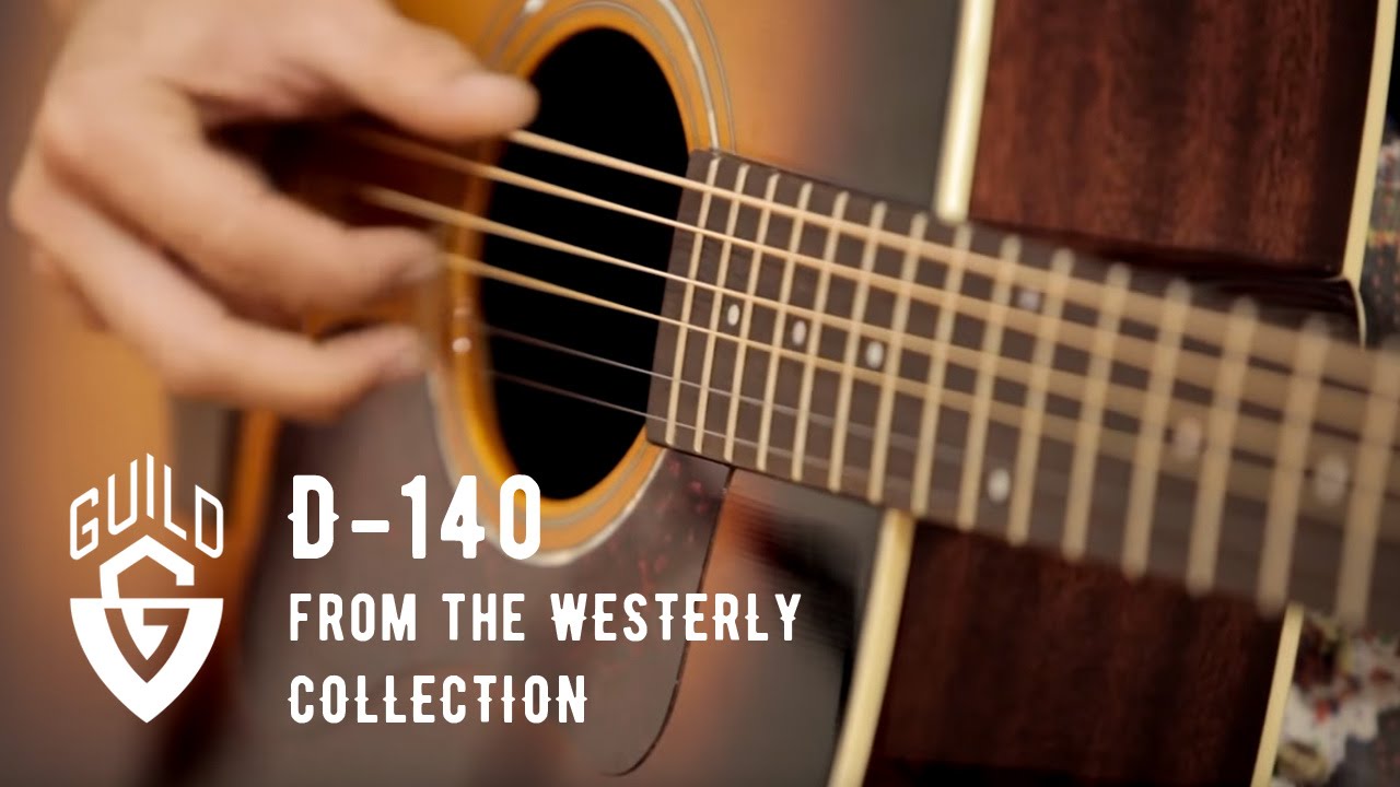 Guild D-140 Acoustic Guitar - Natural