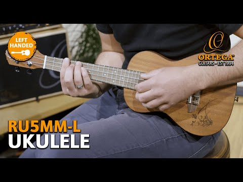 ORTEGA GUITARS | Bonfire Series | RU5MM-L | Left-handed Ukulele