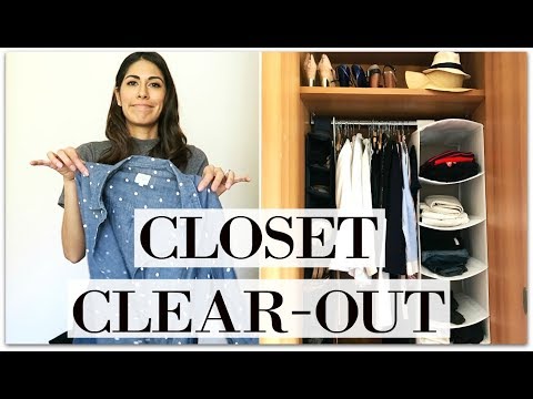 MINIMALISM: CLOSET CLEAR OUT WITH SOFIE! (P2)