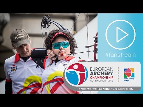 #FanStream: Denmark v Spain – Compound Mixed Team Bronze Final | European Champs 2016